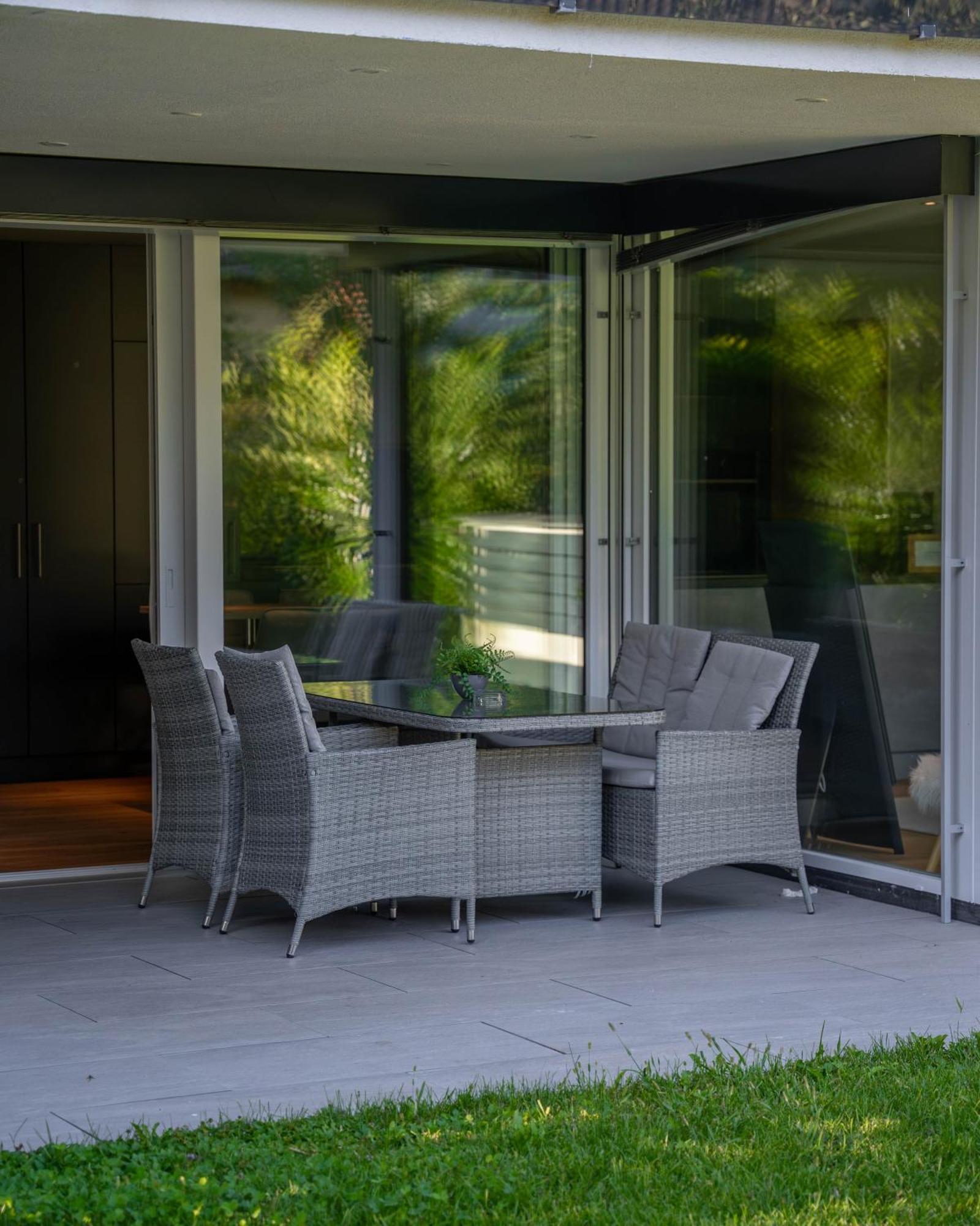 Sonnige Gartenwohnung Fritzens Exterior foto